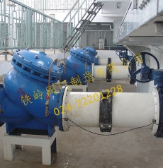 多功能水泵控制閥(膜片式)與蝶閥組合